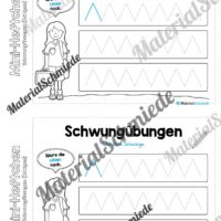 Mini-Heft Schwungübungen: Linien (Vorschau 06)