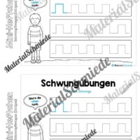 Mini-Heft Schwungübungen: Linien (Vorschau 07)