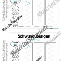 Mini-Heft Schwungübungen: Linien (Vorschau 13)