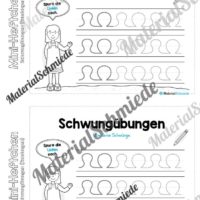 Mini-Heft Schwungübungen: Rundungen (Vorschau 10)