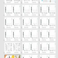 Mini-Heft Schwungübungen: Rundungen (Überblick ohne Hilfslinien)