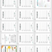 Schwungübungen: Aufgaben für Profis (Überblick mit Linien)