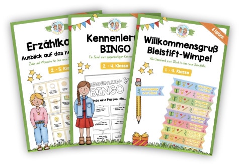 Arbeitsblätter Schulbeginn